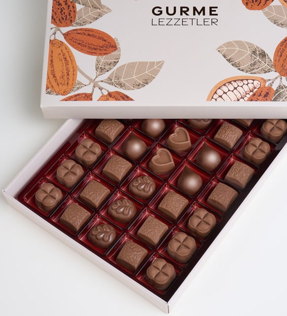 Desenli Kutuda 40'lı Karışık Gurme Lezzetler 520g