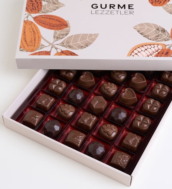 Kalp, Altıgen, Prizma ve Palmiyeli Gurme Lezzetler 528g