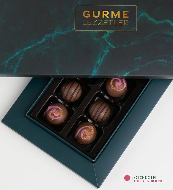 Lotus Biscoff® & Sütlü Yeşil Gurme Lezzetler Kutusu